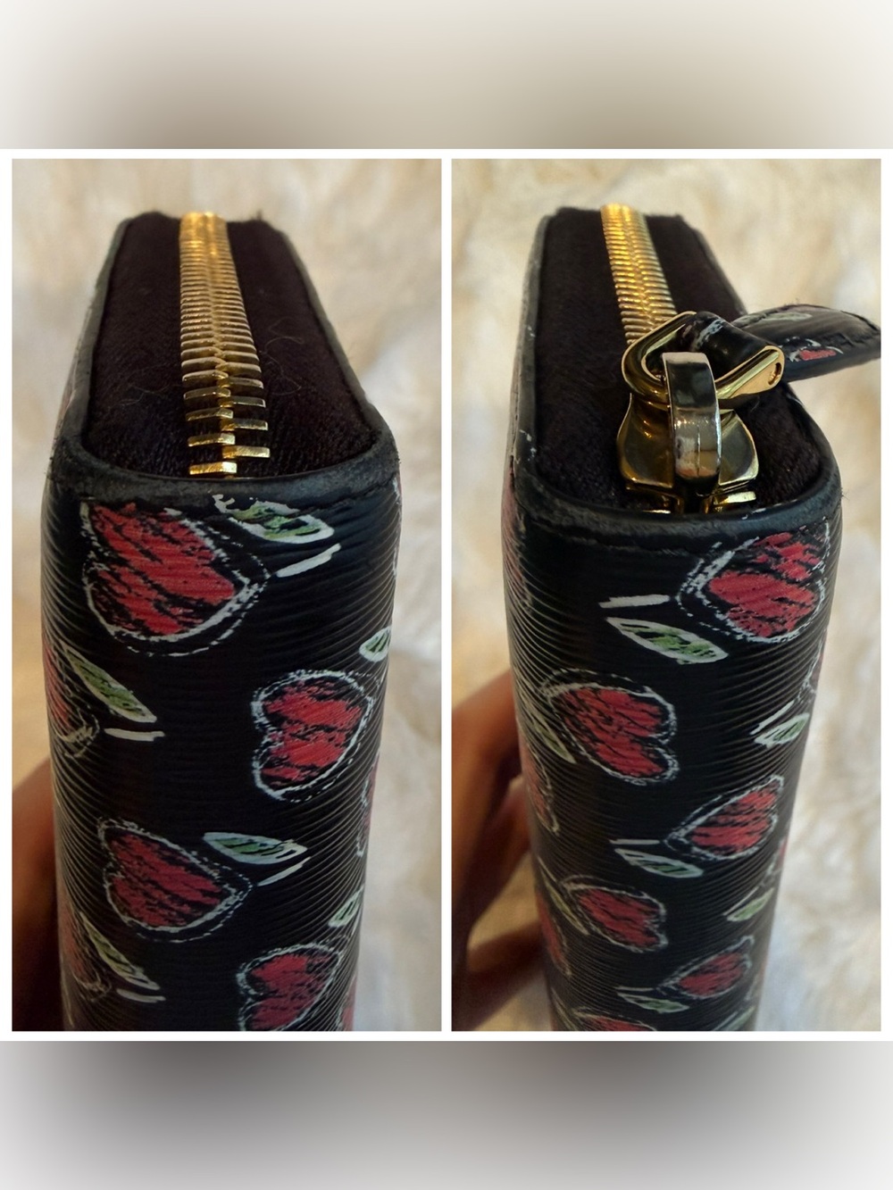 Prada Vitello Move Love Continental Zip Wallet - Picture 7 of 13